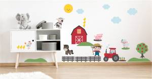 Wallstickers: Gård