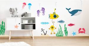 Wallstickers: Dybet
