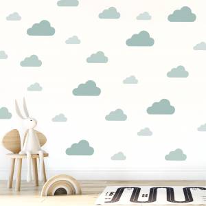 Wallstickers: Skyer