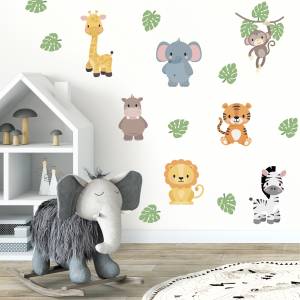Wallstickers: Eksotiske dyr