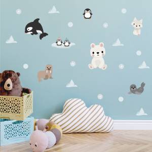 Wallstickers: Arktiske dyr