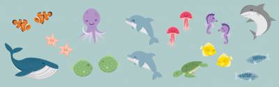 Wallstickers: Dybet