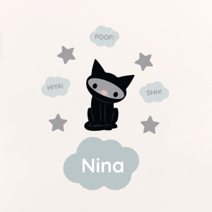 Dør-stickers Ninja