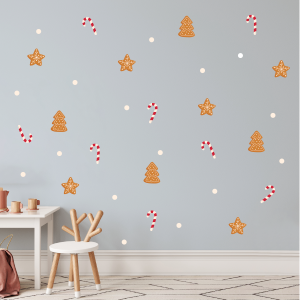 candy canes wallstickers