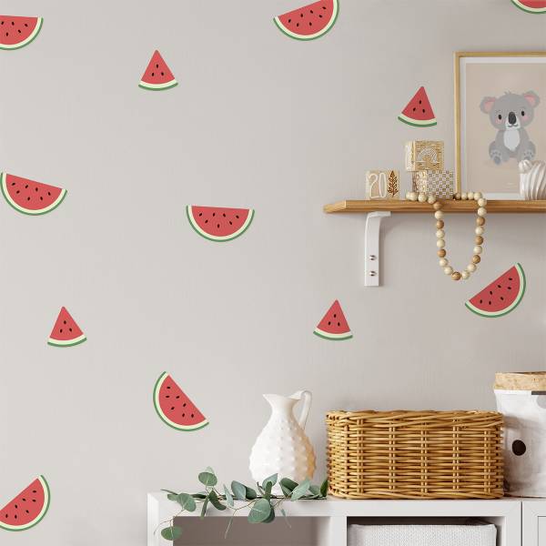 wallstickers vandmelon