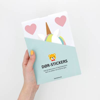 Dør-stickers børn