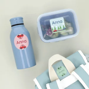 Ekstra store navnelapper til alt udstyr.